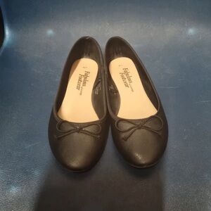 George Women's Black Bow Flats